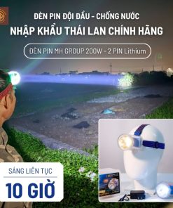 Đèn Pin Đội Đầu Thái Lan 200W